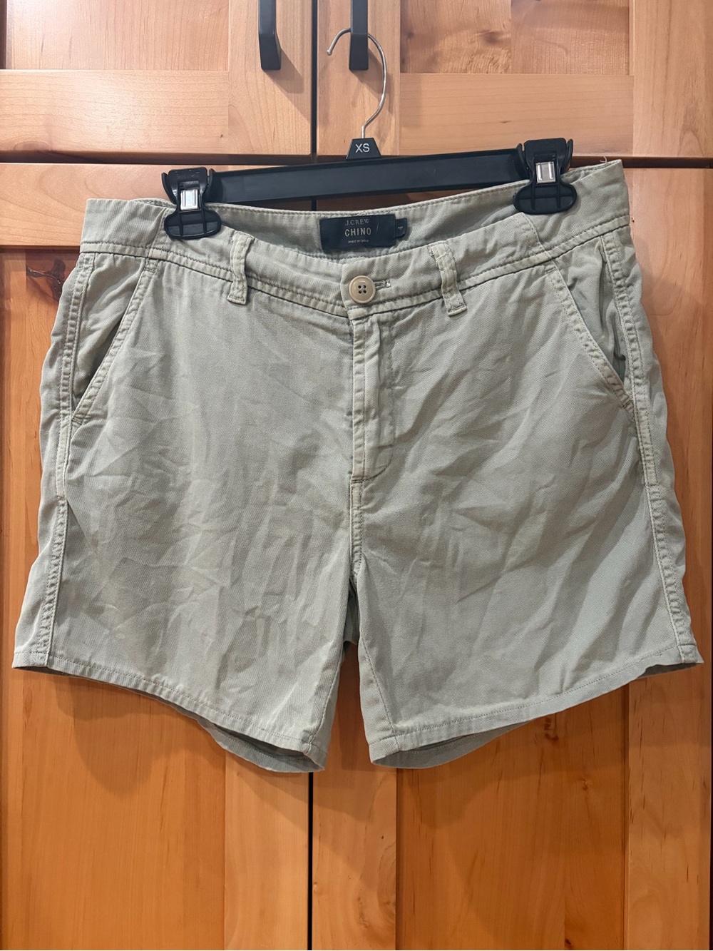 J. Crew light olive 100% cotton chinos size 4